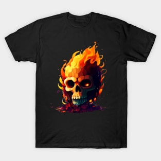 Fire skull T-Shirt